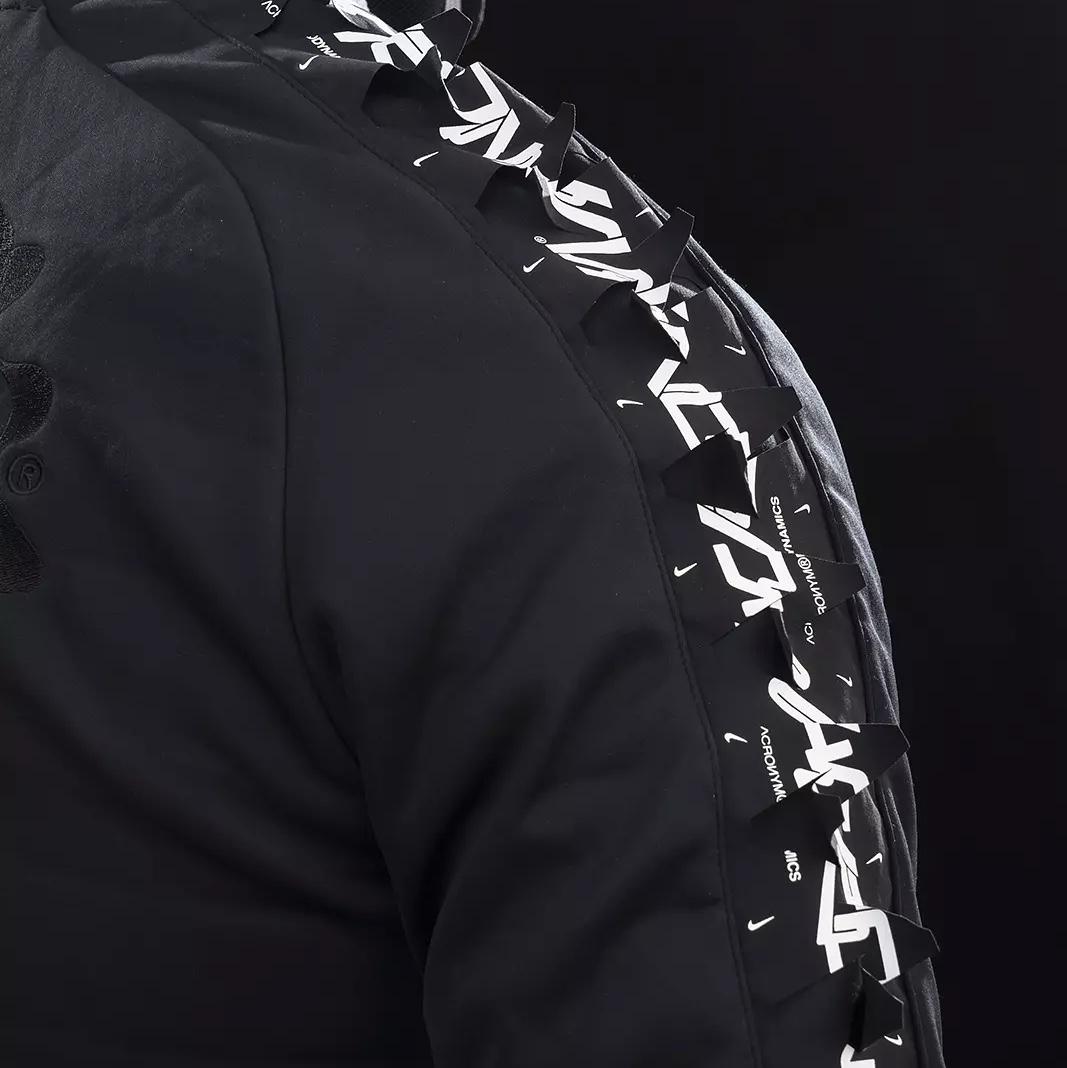 Nike x Acronym NRG Knit Jacket Black - Acronym Exclusive 착용 스타일
