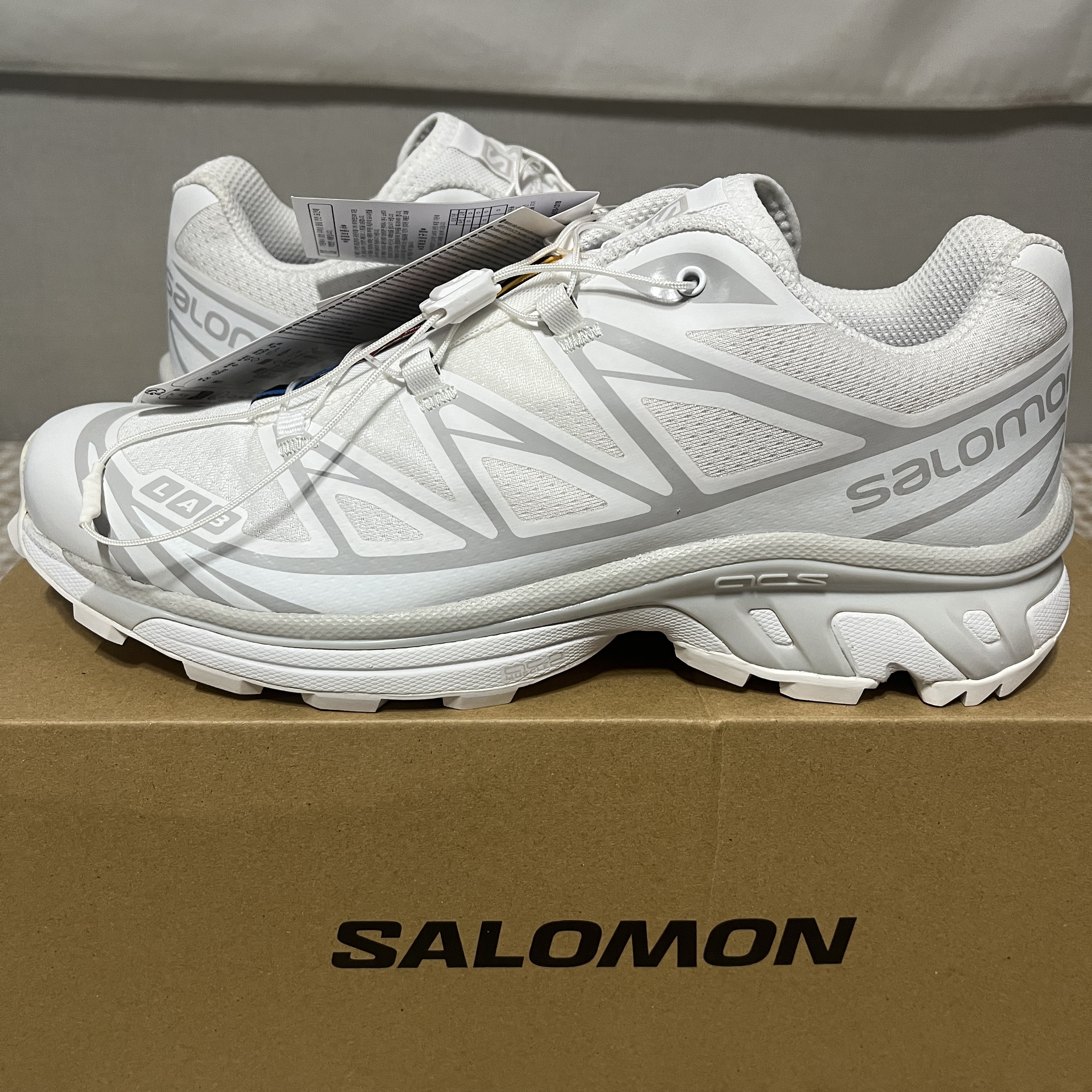 Salomon XT-6 ADV White 착용 스타일 - 2