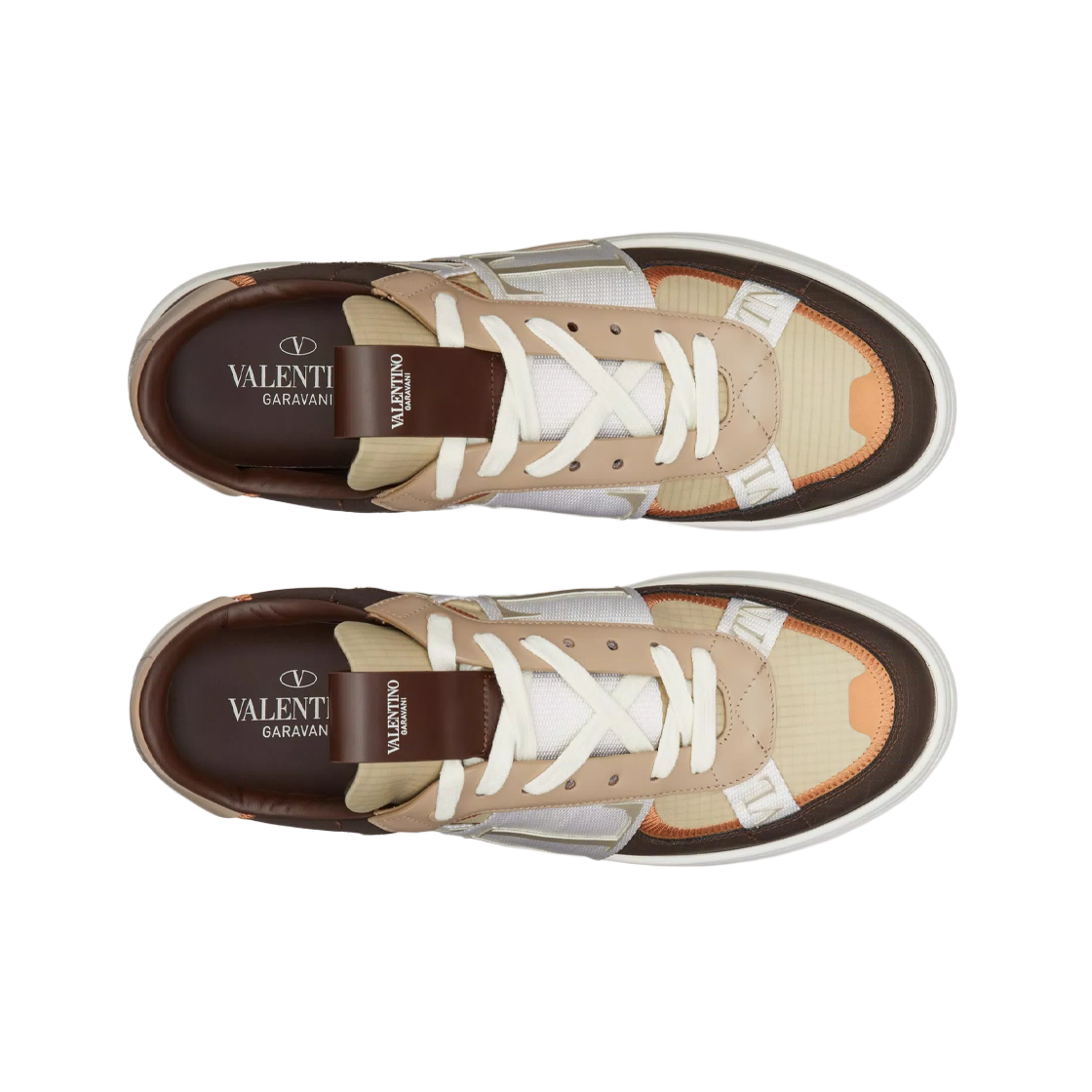 발렌티노 VL7N 로우탑 카프스킨 나일론 밴드 스니커즈 폰덴테(Valentino VL7N Low-Top Calfskin Nylon Banded Sneaker Fondant) - 2
