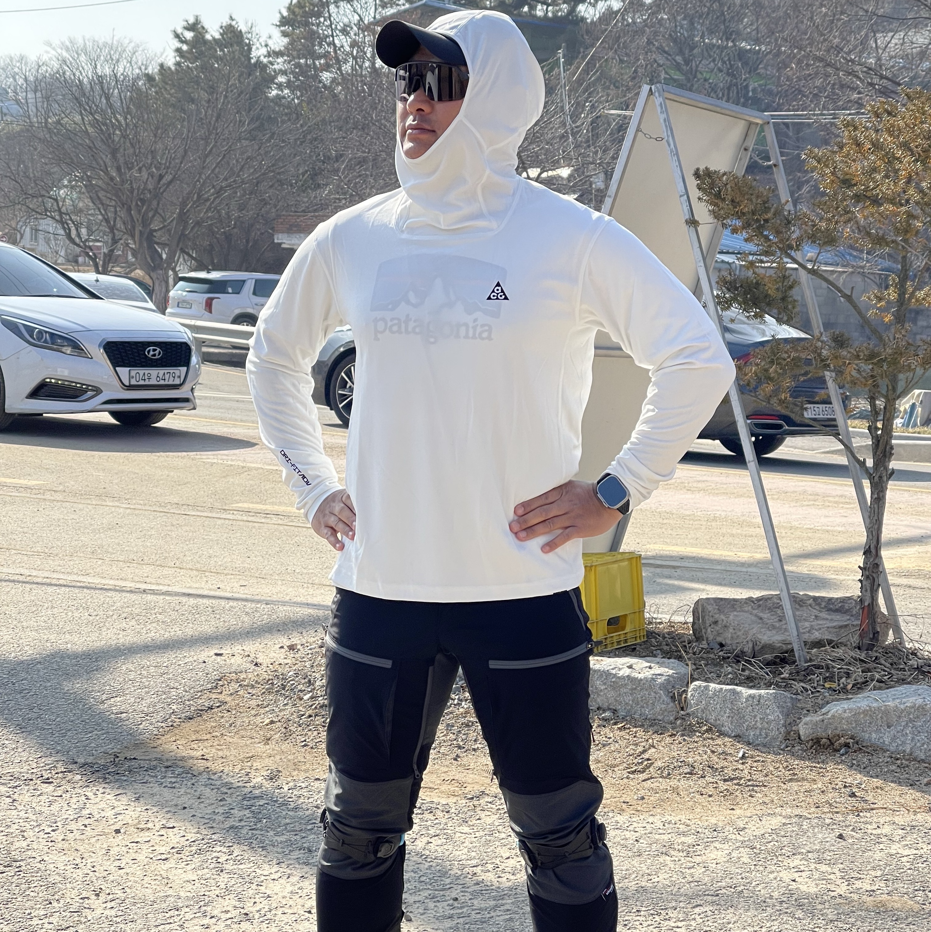 Nike ACG Dri-Fit ADV Lava Tree UV Hoodie Summit White - Asia 착용 스타일 - 2