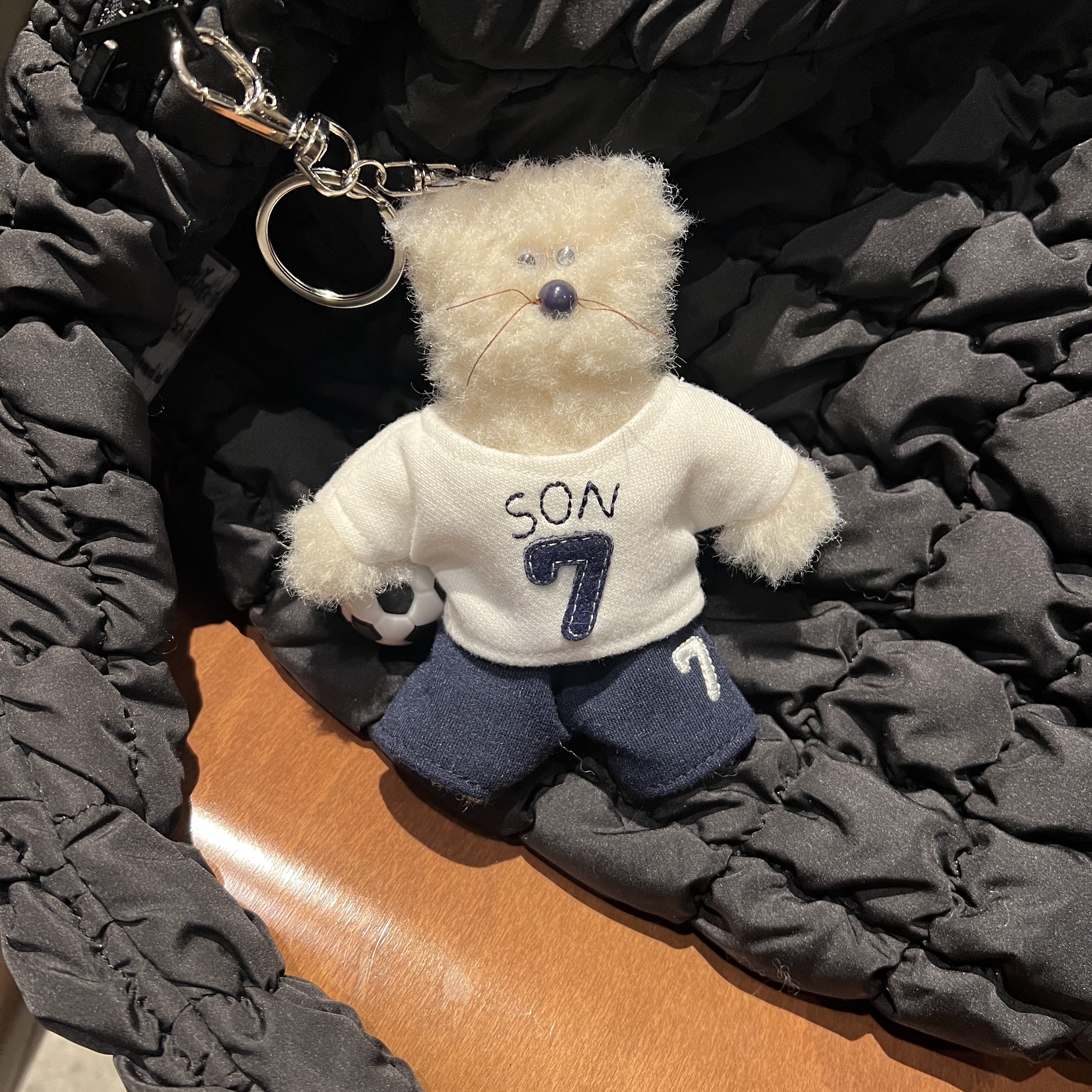 [예약 배송] NOS7 x Monamhee SON.hee Cream, COS Quilted Oversized Shoulder Bag Black 착용 스타일
