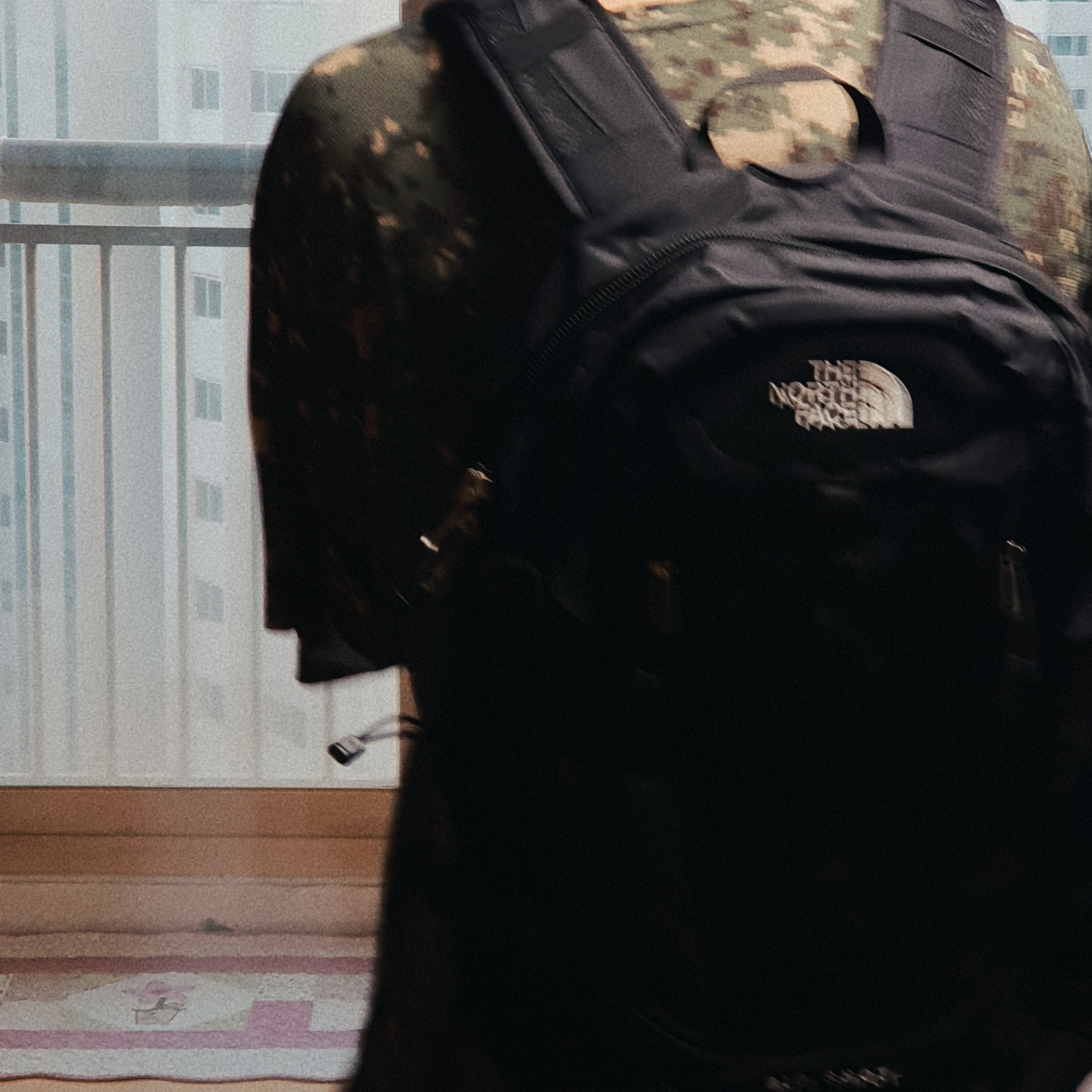 The North Face Big Shot Black 착용 스타일