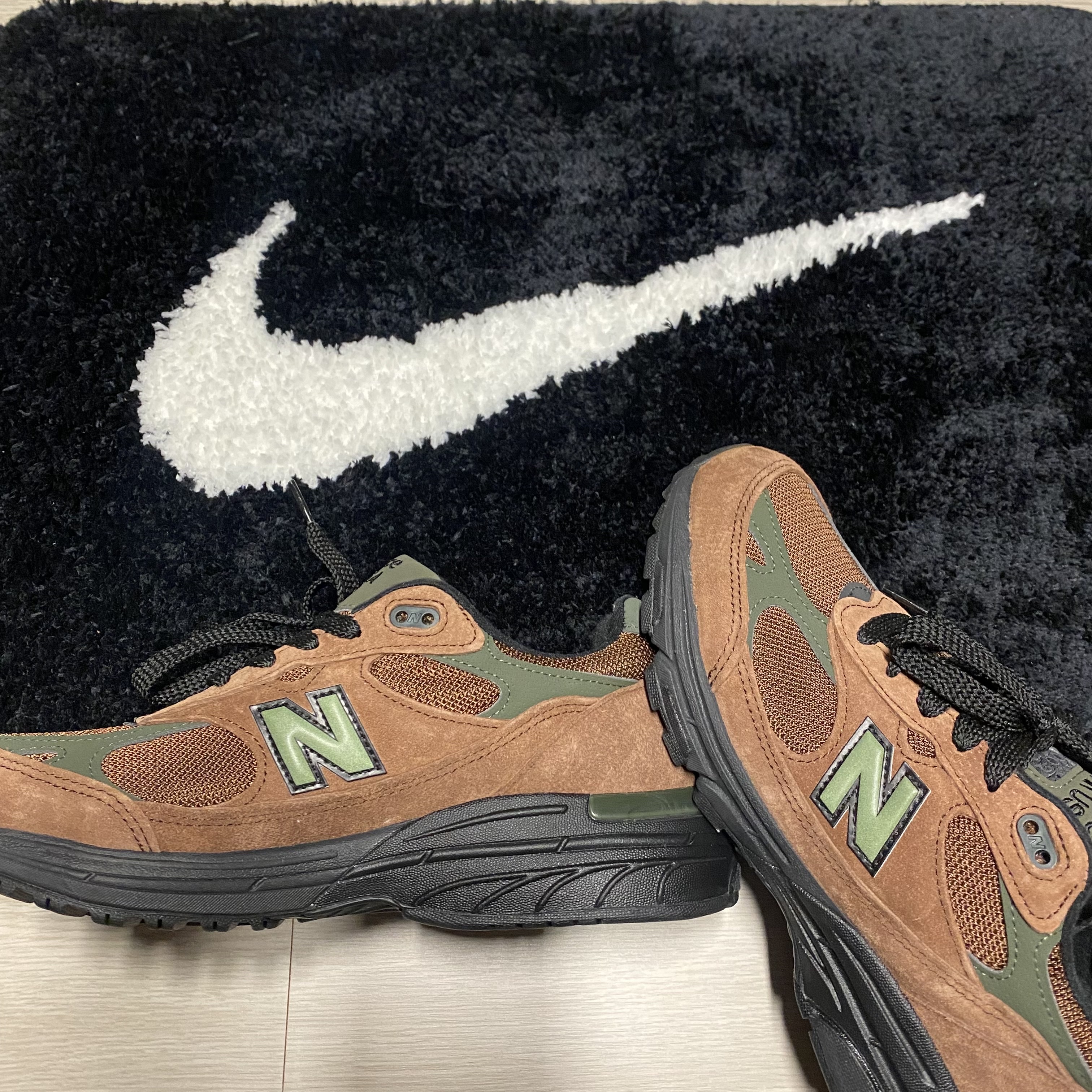 New Balance x Aime Leon Dore 993 Made in USA Brown 착용 스타일