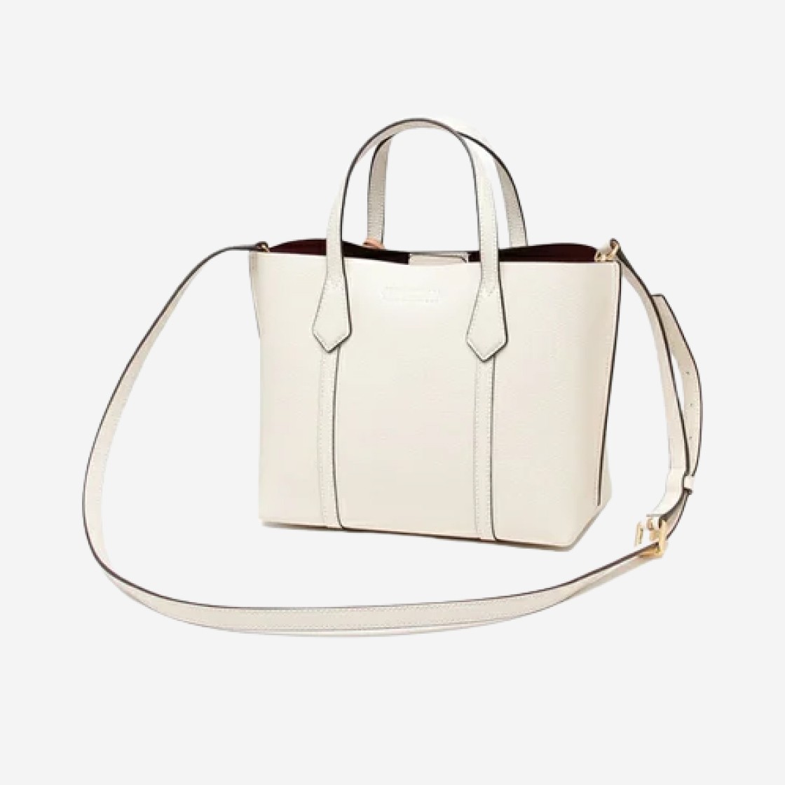 Tory Burch Perry Triple Compartment Small Tote Bag New Ivory 상세 이미지 2