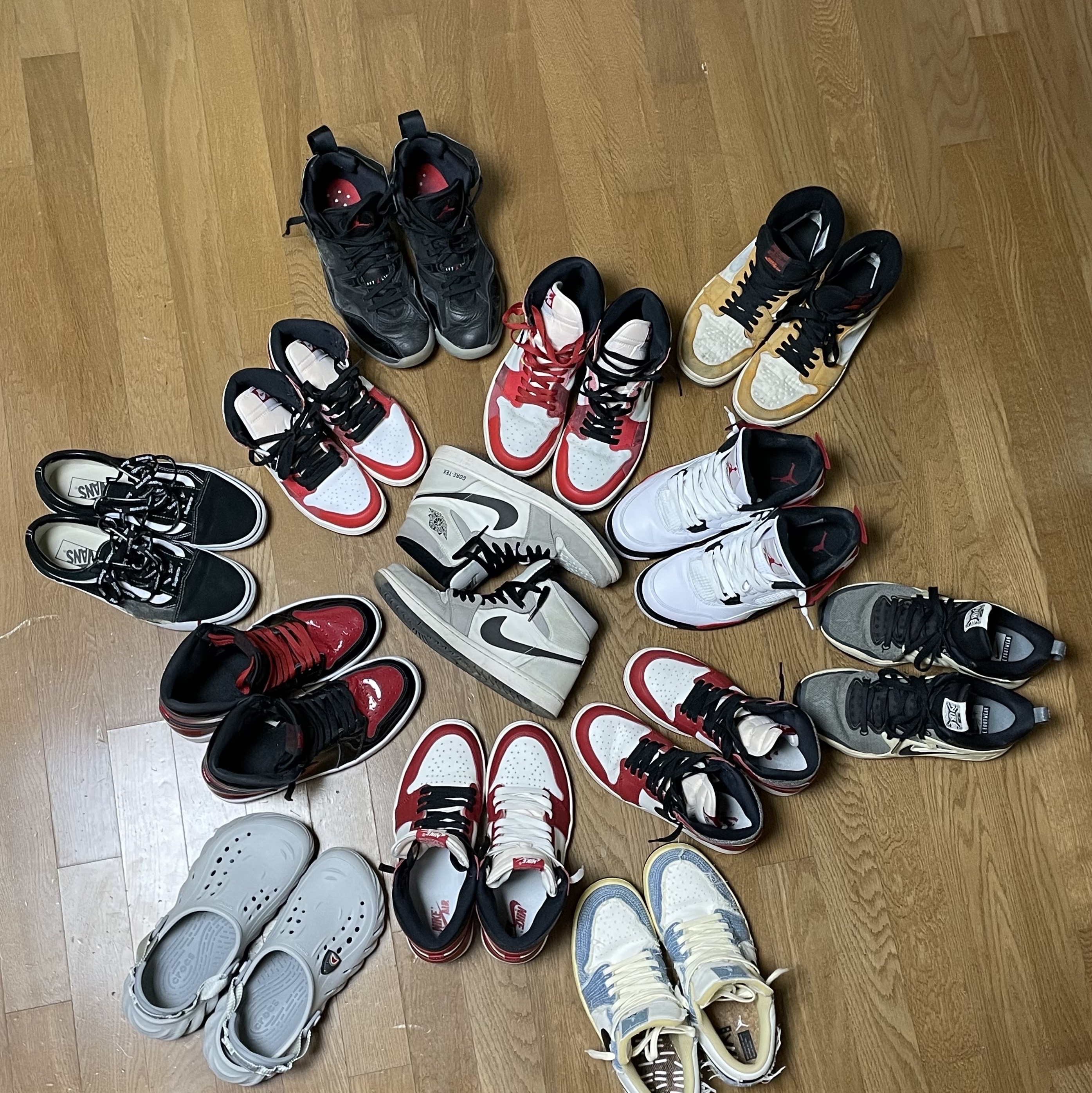 Jordan 1 Retro High OG Chicago 2022, (GS) Jordan 1 Retro High OG Chicago 2022 착용 스타일