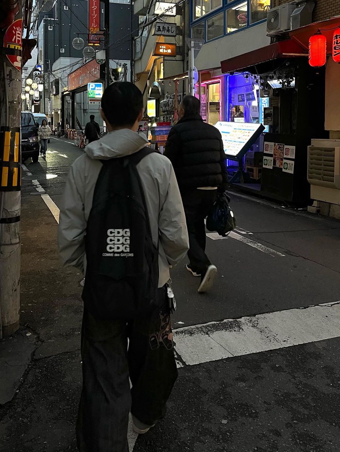 Cotchs Galaxy Denim Pants 착용 스타일