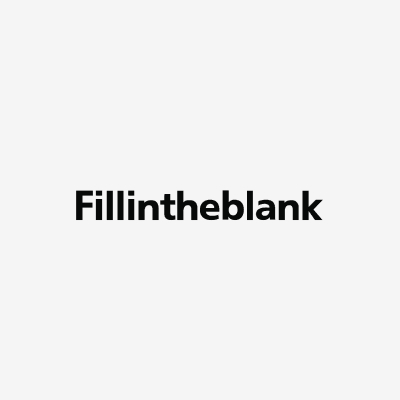 필인더블랭크(FILLINTHEBLANK)