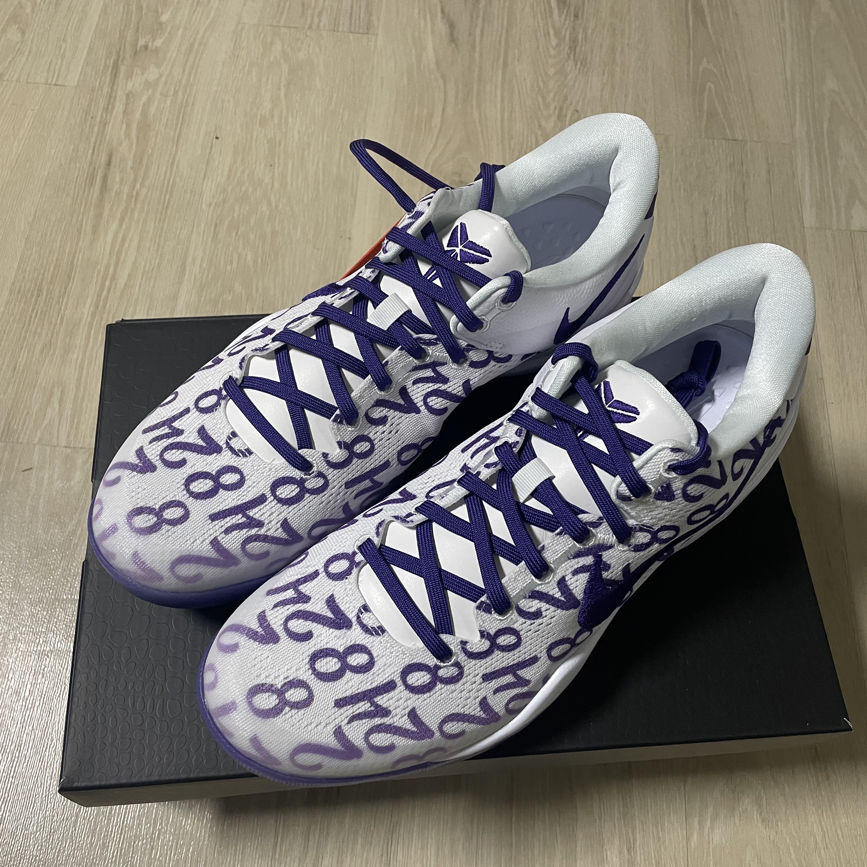 Nike Kobe 8 Protro Court Purple 착용 스타일 - 4