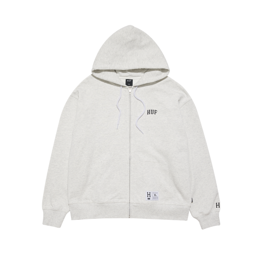 パーカー・フーディ HUF ARCH LOGO HOODIE MELANGE GREY H23DTPUH06-MELANGE GREY HUF Arch Logo Hoodie Zip Up | SHOP | KREAM