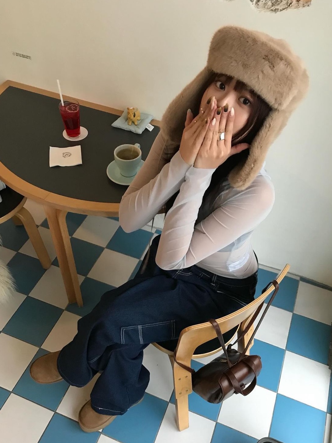 Cotchs Star Denim Pants 착용 스타일