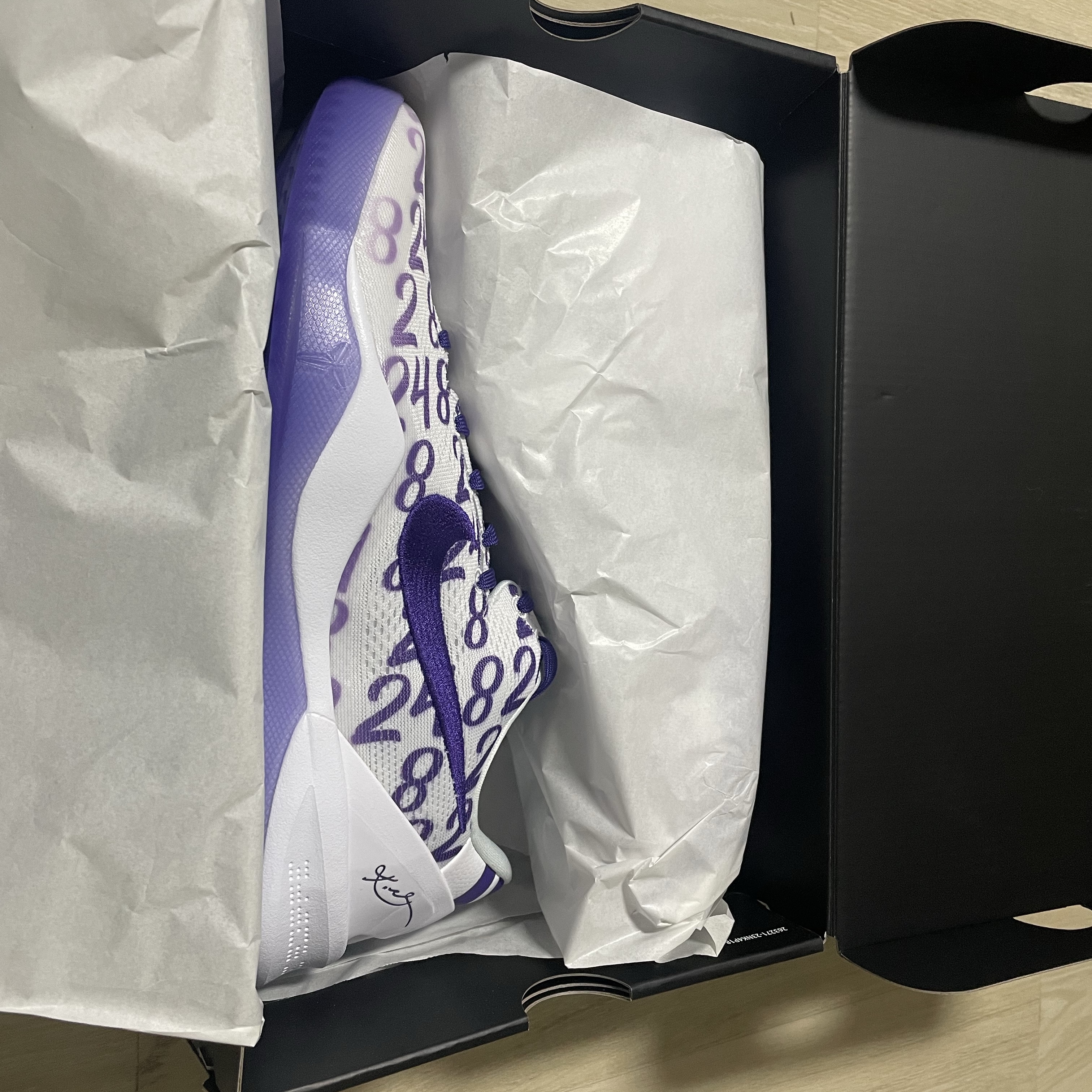 Nike Kobe 8 Protro Court Purple 착용 스타일 - 2