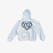 HTH Heart Logo Hoodie White