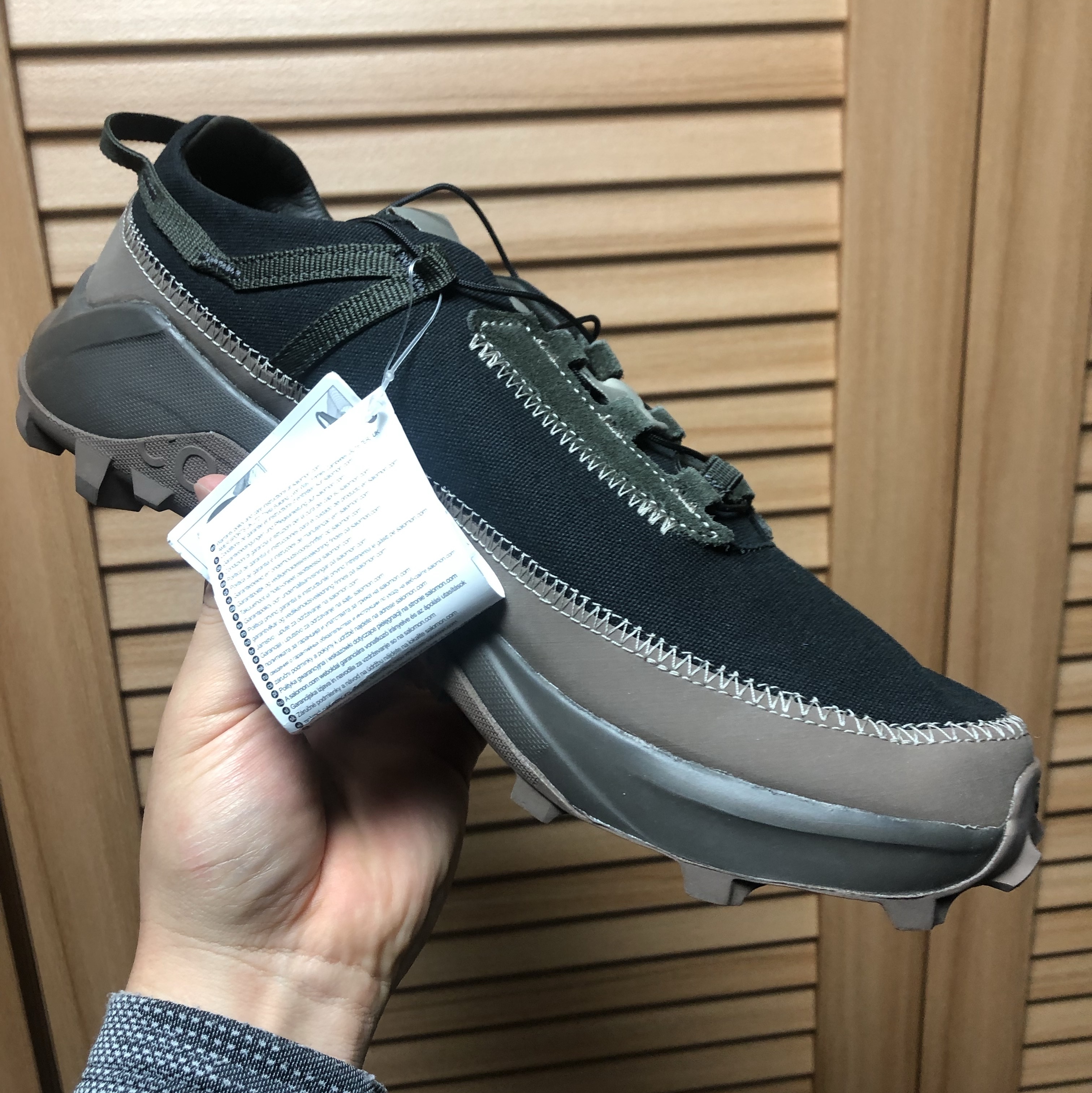 Salomon x Ranra Cross Pro Peat Major Brown 착용 스타일