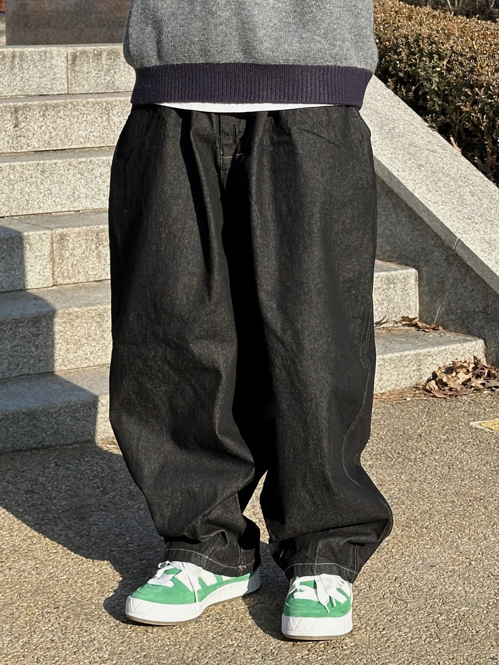 Adidas Adimatic Green 착용 스타일 - 4