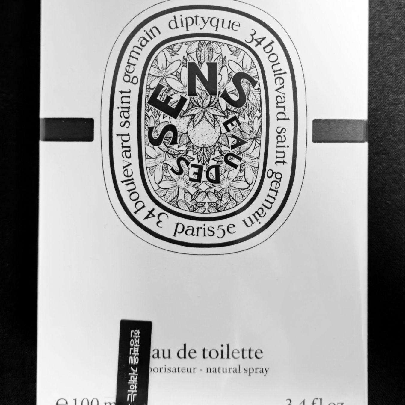 Diptyque Eau Des Sens Eau De Toilette 100ml 착용 스타일