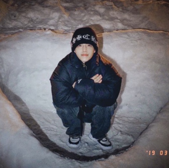 Chrome Hearts Big Daddy Cashmere Beanie Black (Star Top Button Ver.) 착용 스타일