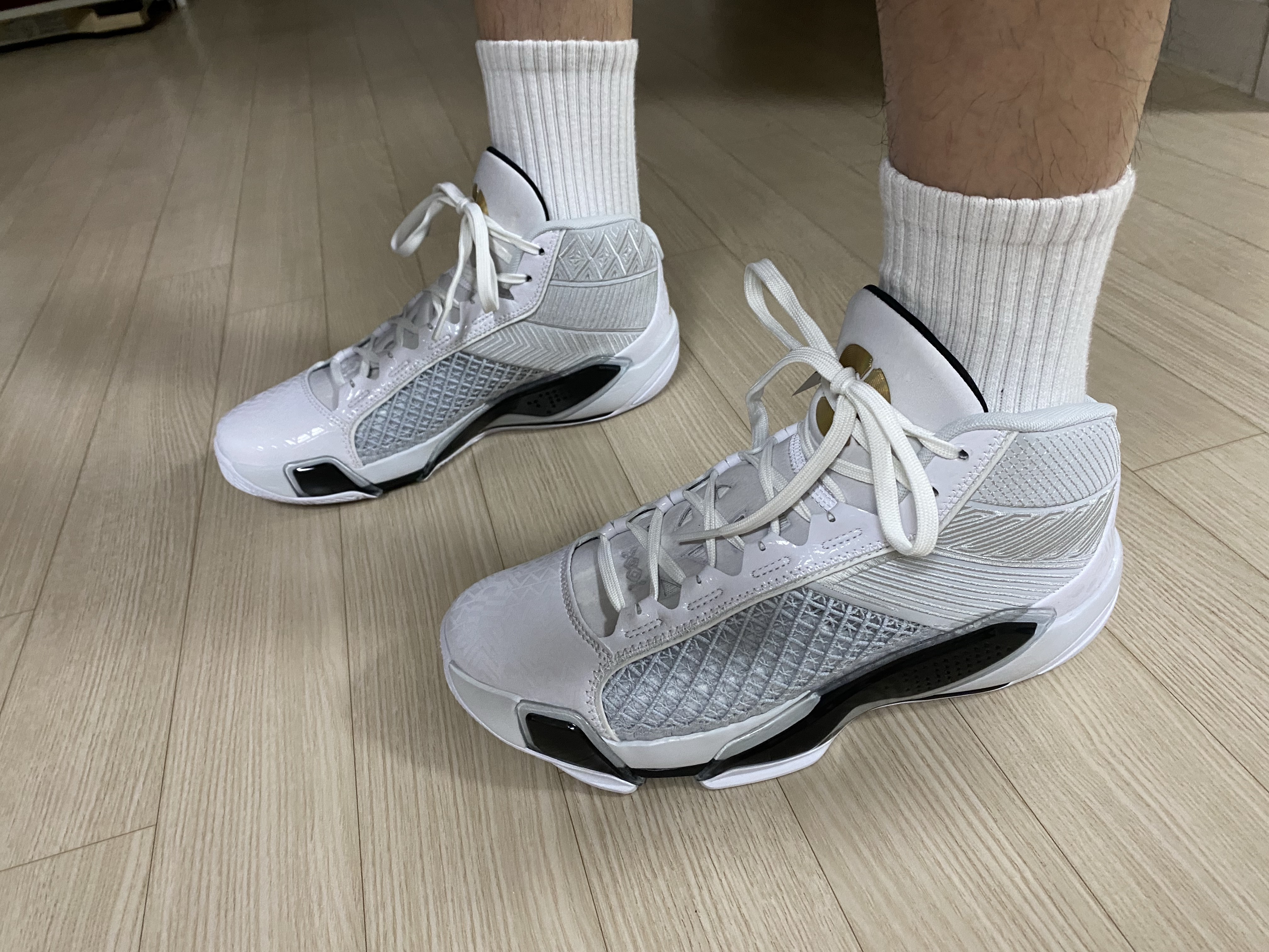 Jordan XXXVIII PF FIBA 착용 스타일 - 1