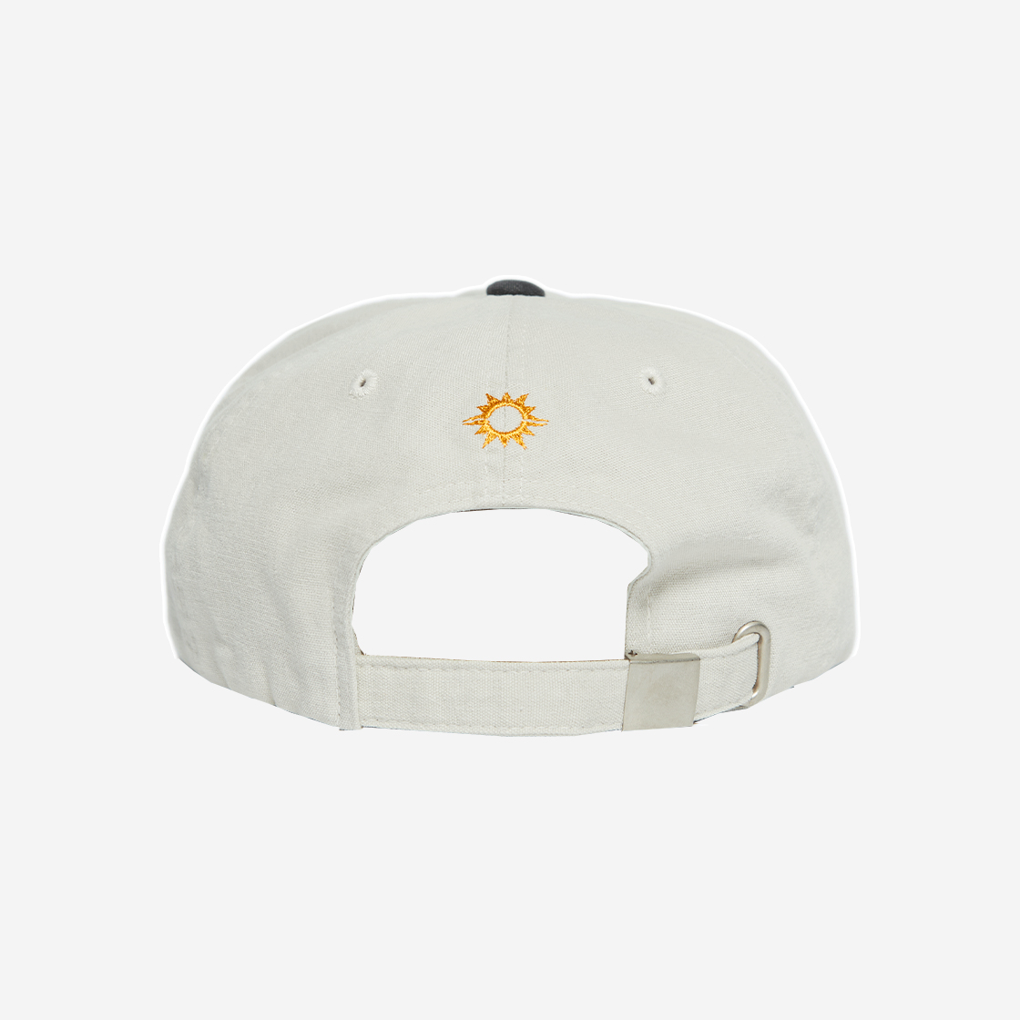 キャップ Hello Sunrise Washed HS Arch Logo 6panel CapOatmeal Beige C 헬로선라이즈 워시드 HS 아치 로고 6패널 캡 오트밀 베이지 차콜