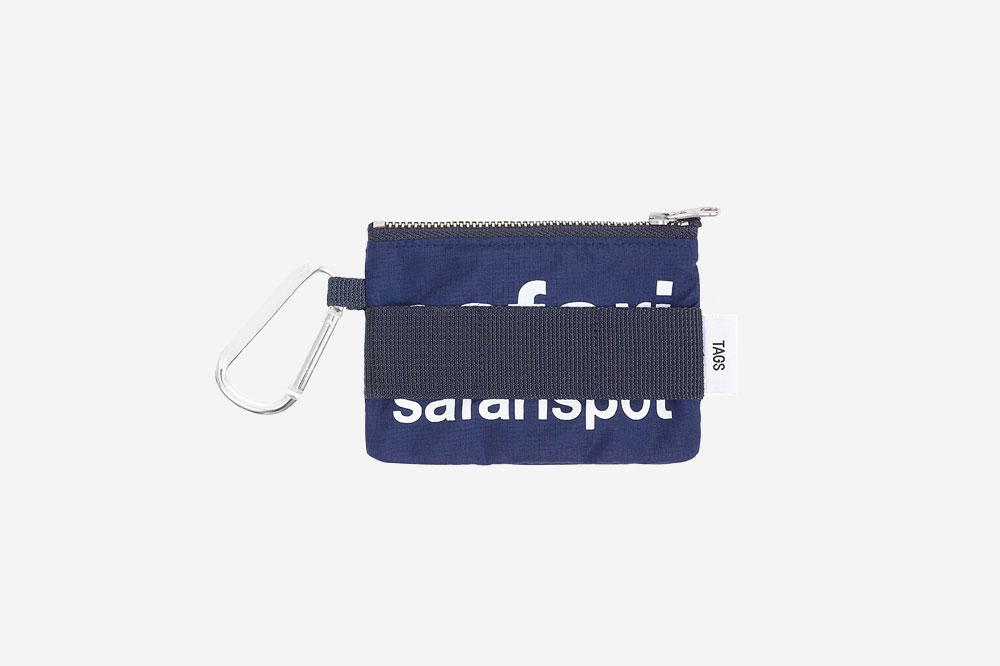 カードケース・名刺入れ Safarispot BASIC SAFARI KEYRING CARD WALLET 5FT2334 SAFARISPOT BASIC SAFARI KEYRING CARD WALLET NAVY