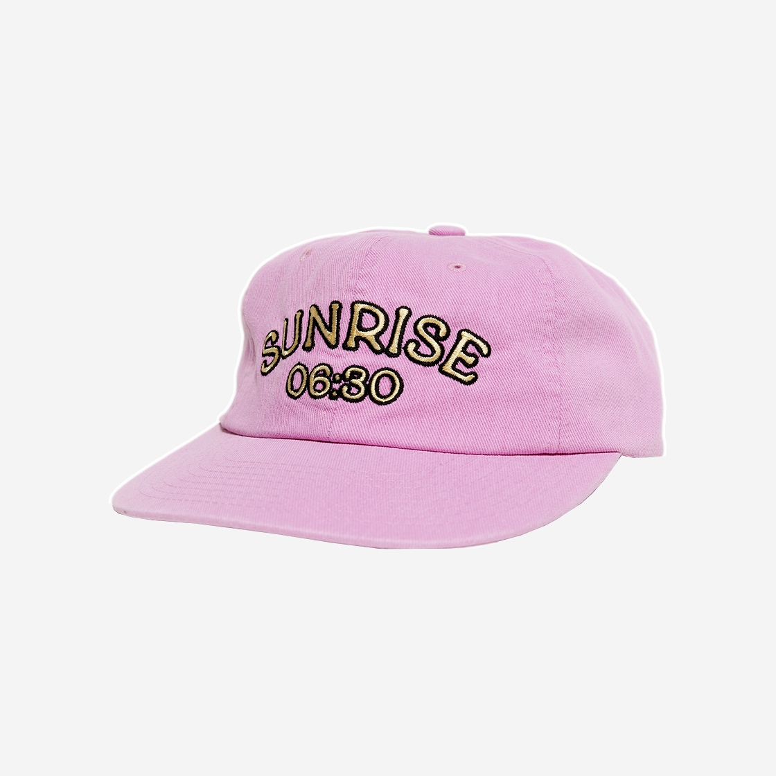 헬로선라이즈 워시드 선라이즈 타임 6패널 캡 라벤더 핑크(Hello Sunrise Washed Sunrise Time 6Panel Cap Lavender Pink) - 2