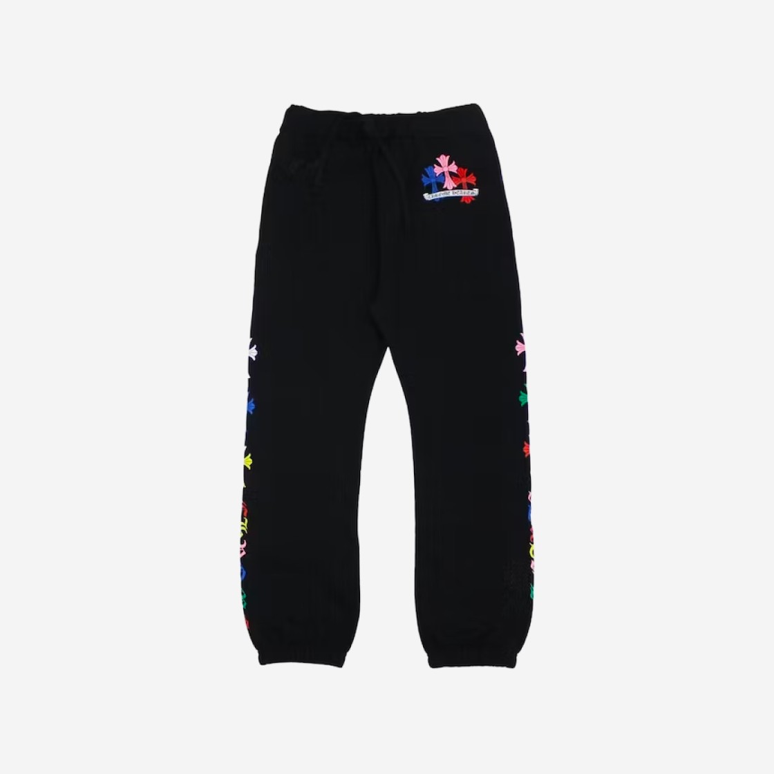 Chrome Hearts Cross Sweatpants Black Multicolor 상세 이미지 1