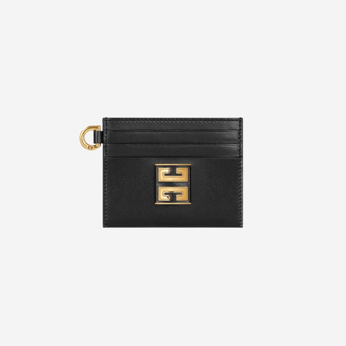 Givenchy 4G Card Holder in Leather Black 상세 이미지 1