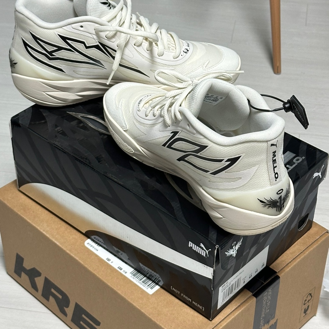 Puma MB.02 Lamelo Ball Frosted Ivory 착용 스타일 - 2