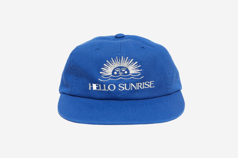 헬로선라이즈 OG 로고 6패널 캡 로얄 블루 | Hello Sunrise | KREAM