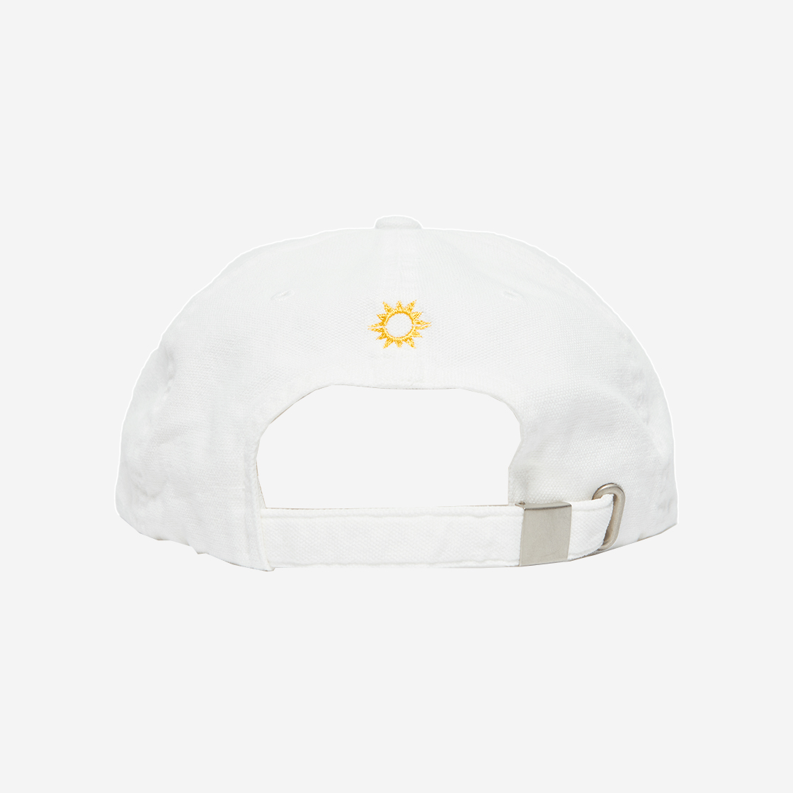 헬로선라이즈 워시드 투톤 로고 6패널 캡 오프 화이트(Hello Sunrise Washed Two Tone Logo 6Panel Cap Off White) - 3