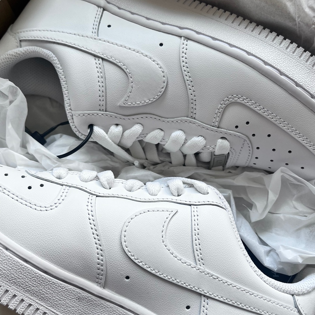 (W) Nike Air Force 1 '07 Low White 착용 스타일