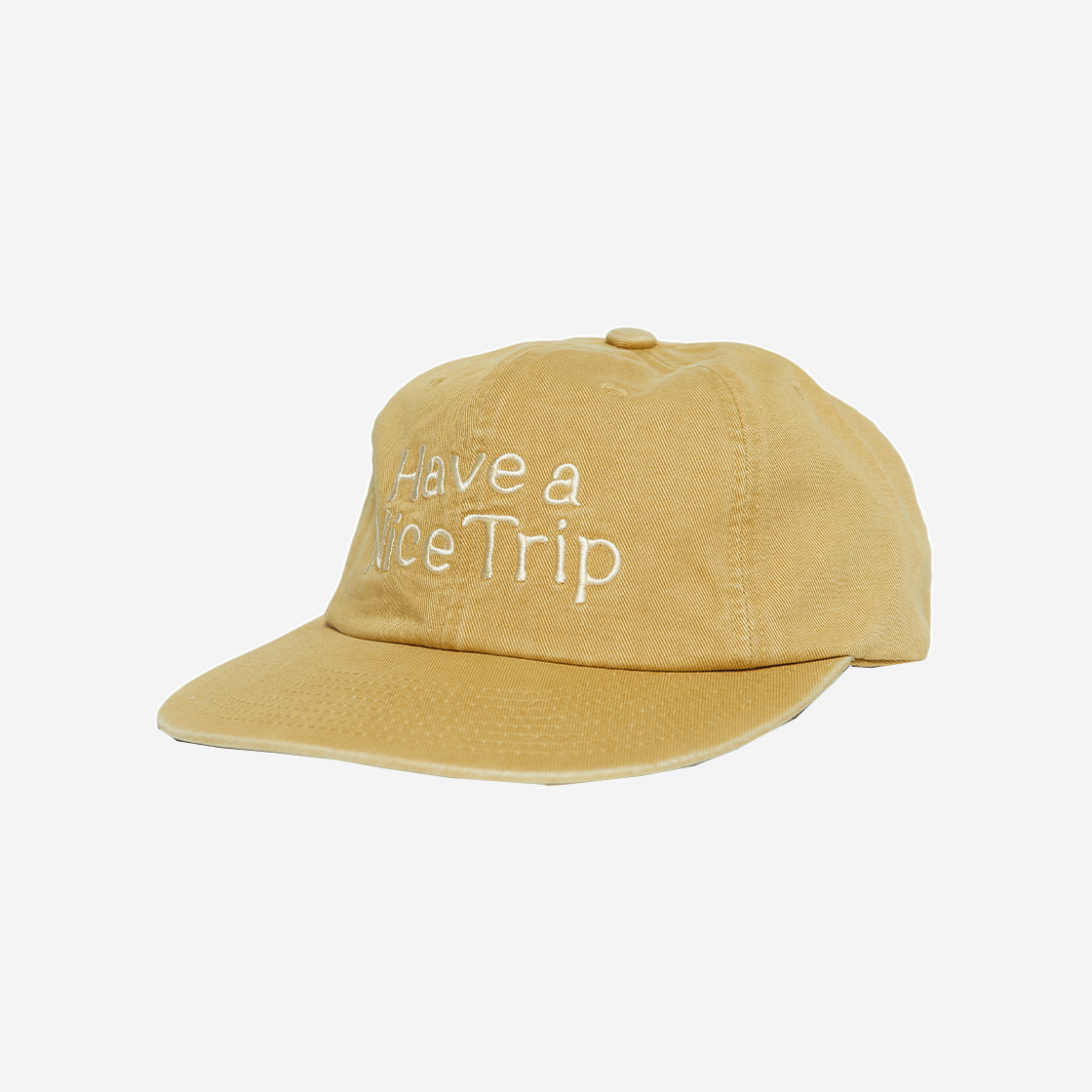헬로선라이즈 해브 어 나이스 트립 로고 6패널 캡 머스타드(Hello Sunrise Have a Nice Trip Logo 6Panel Cap Mustard) - 2