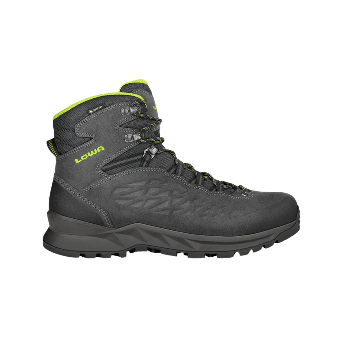 로바 익스플로러 2 고어텍스 앤트러사이트 라임 - 와이드(Lowa Explorer II GTX Anthracite Lime - Wide)