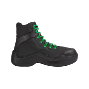 Bottega Veneta Puddle Bomber Black Green