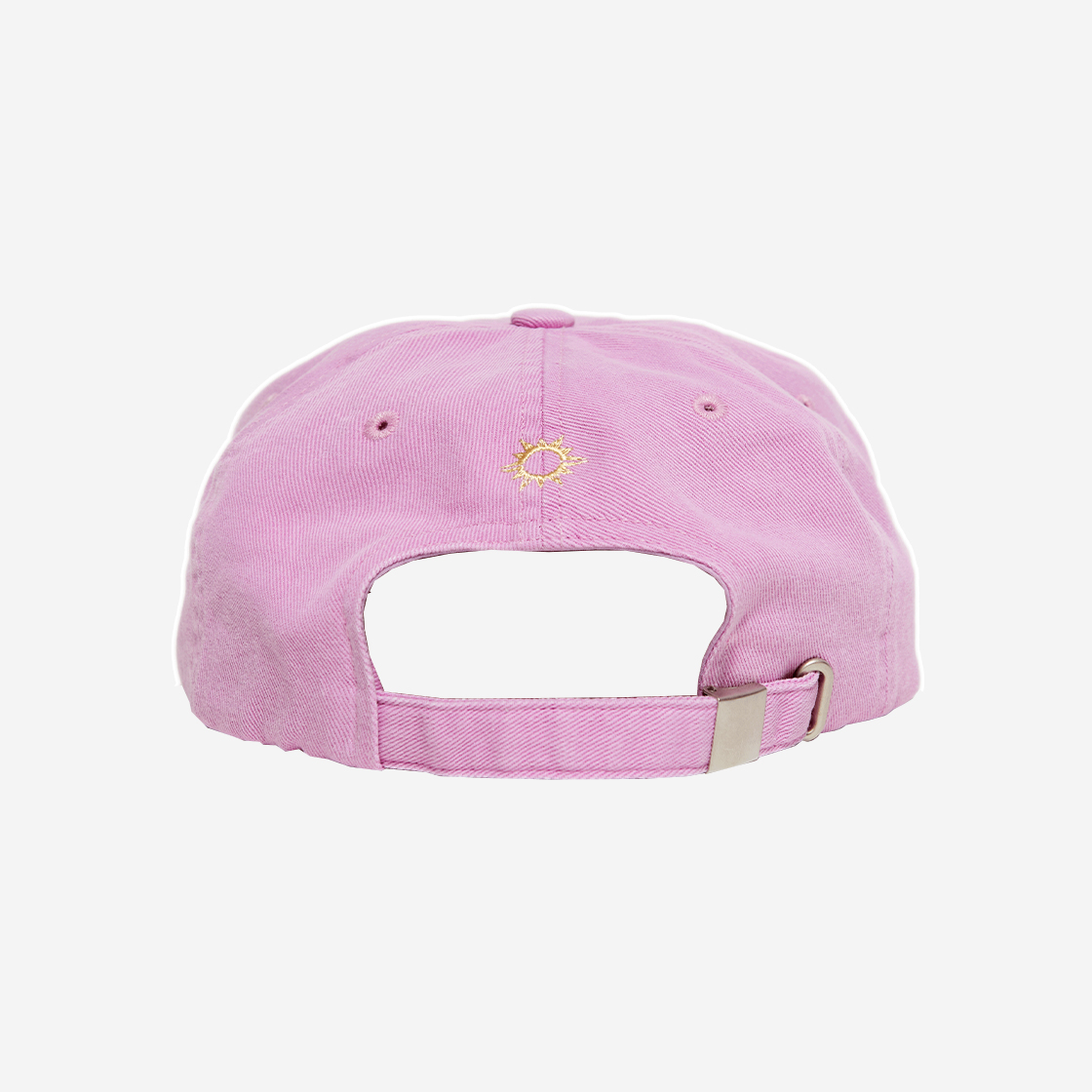 헬로선라이즈 워시드 선라이즈 타임 6패널 캡 라벤더 핑크(Hello Sunrise Washed Sunrise Time 6Panel Cap Lavender Pink) - 3