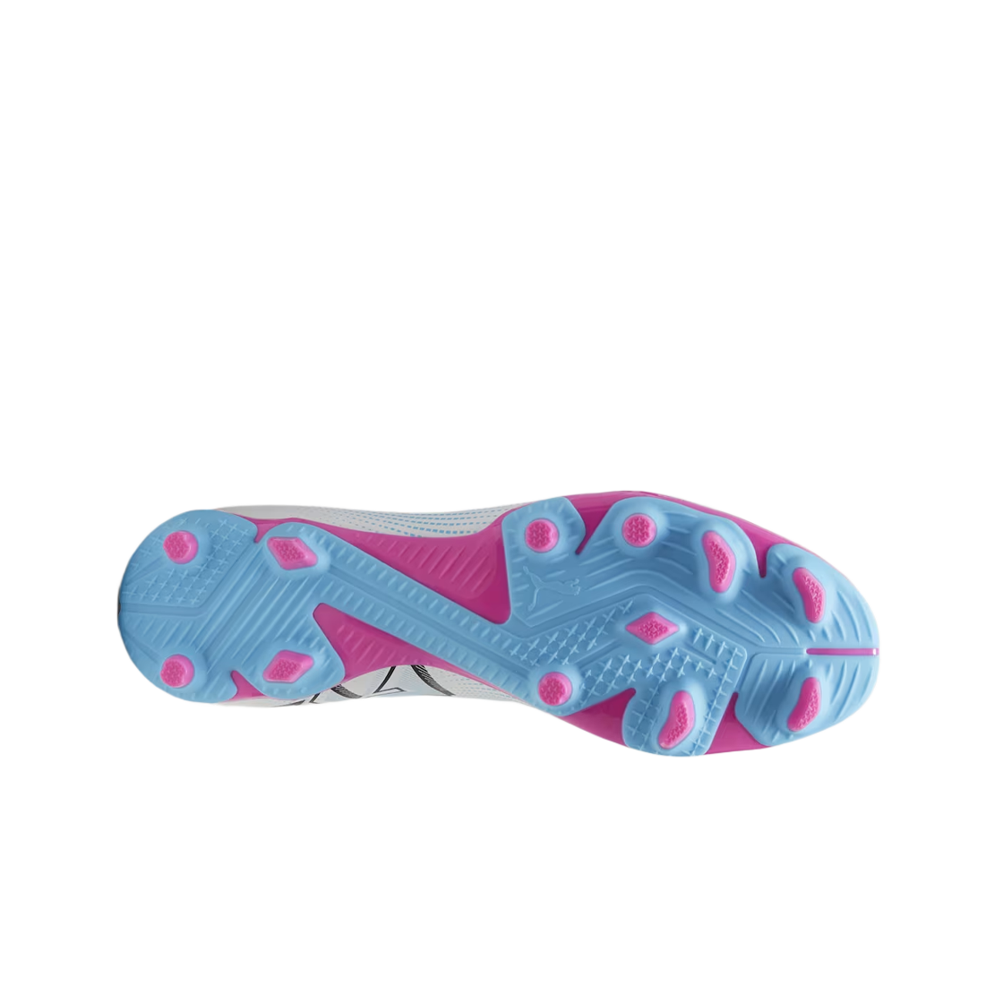 푸마 퓨처 7 플레이 FG/AG 화이트 블랙 포이즌 핑크(Puma Future 7 Play FG/AG White Black Poison Pink) - 2