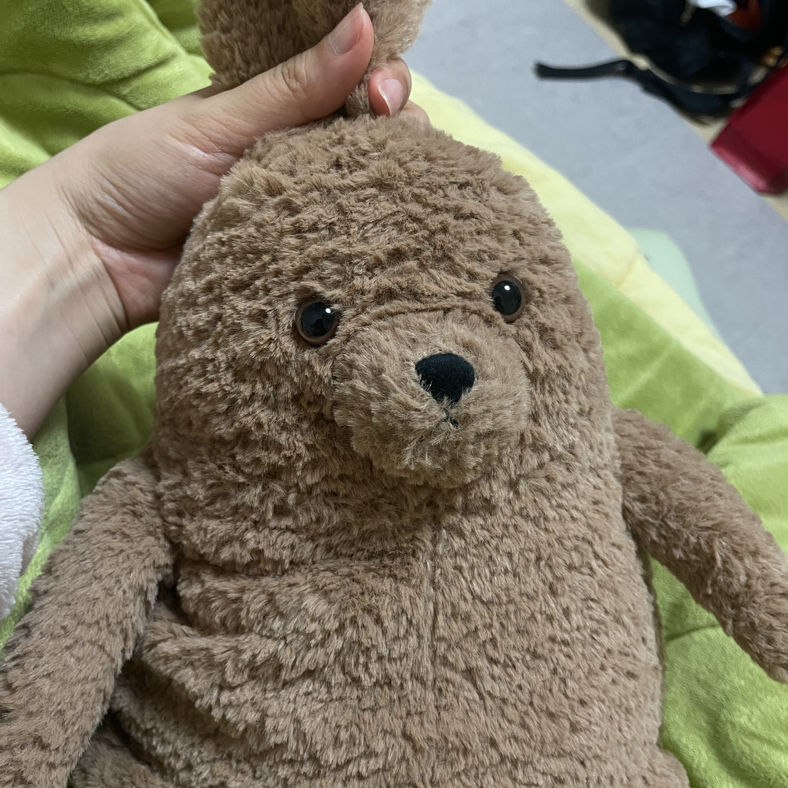 Jellycat Amore Dog Brown 착용 스타일 - 5