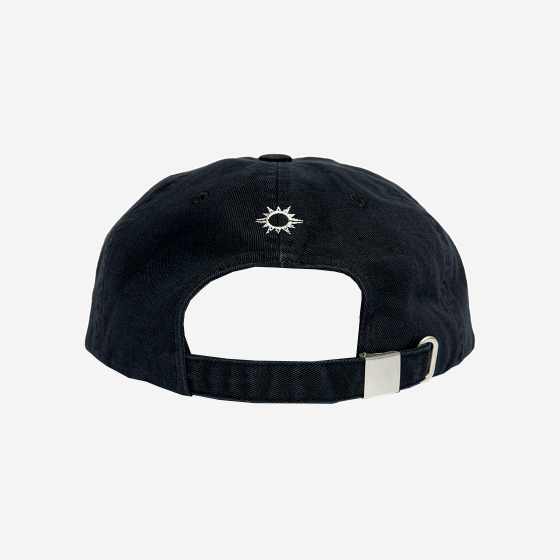 헬로선라이즈 워시드 헬로선라이즈 와팬 6패널 캡 워시드 블랙(Hello Sunrise Washed HS Wappen 6Panel Cap Washed Black) - 3