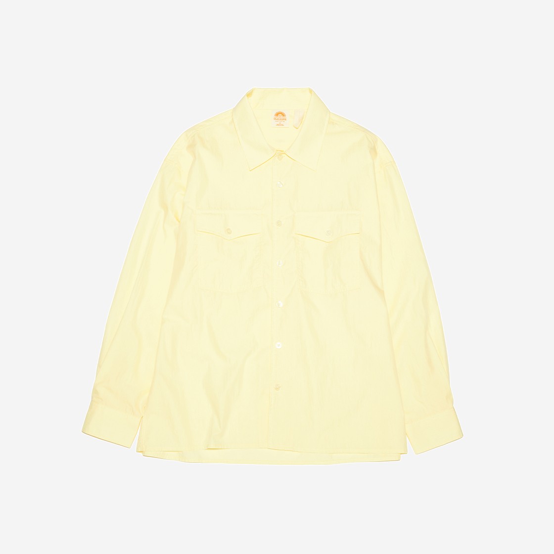 Hello Sunrise Safari Shirt Jacket Washed Yellow 상세 이미지 1