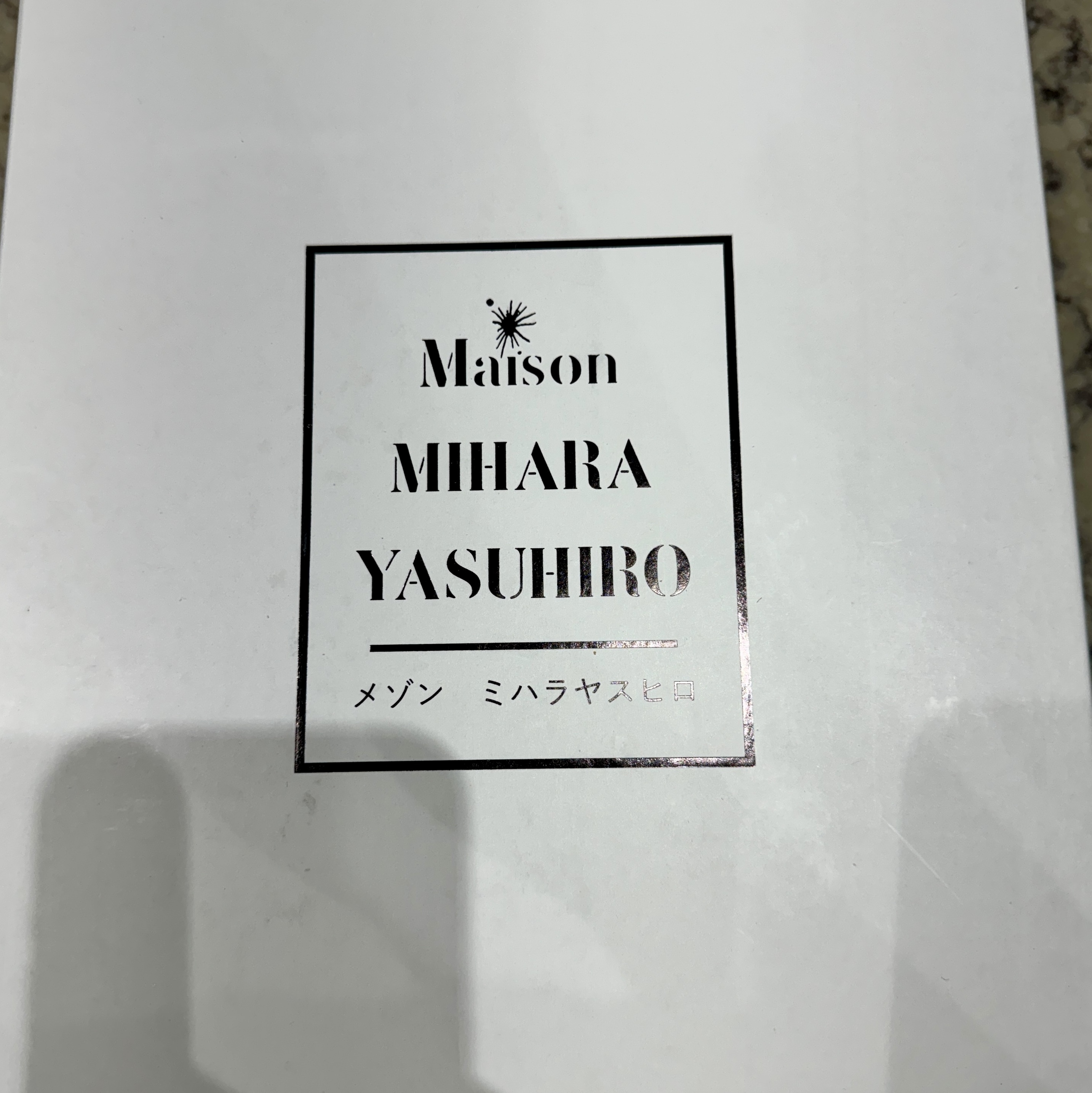 Maison Mihara Yasuhiro Baker OG Sole Canvas Low Cut Sneakers Black 착용 스타일 - 1