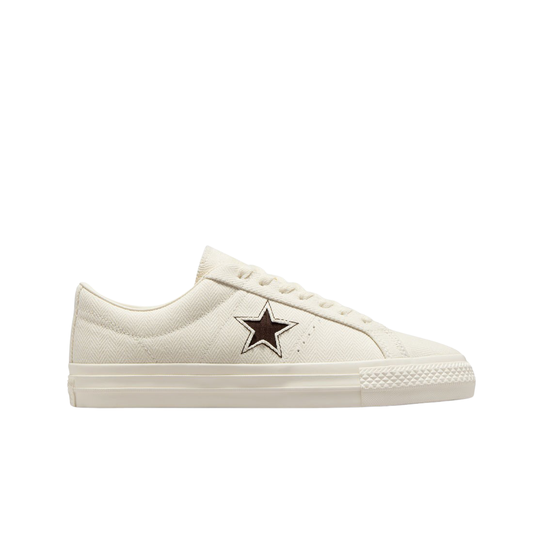 컨버스 원스타 프로 로우 헤링본 에그렛(Converse One Star Pro Ox Herringbone Egret) - 1