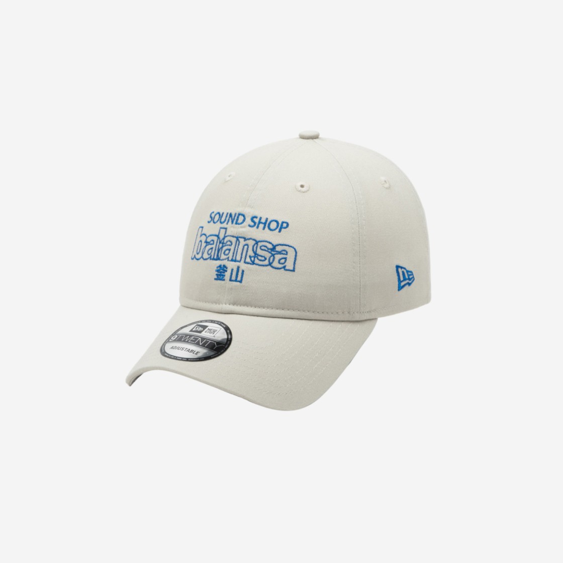 New Era x Balansa Unstructured Ball Cap White 상세 이미지 2