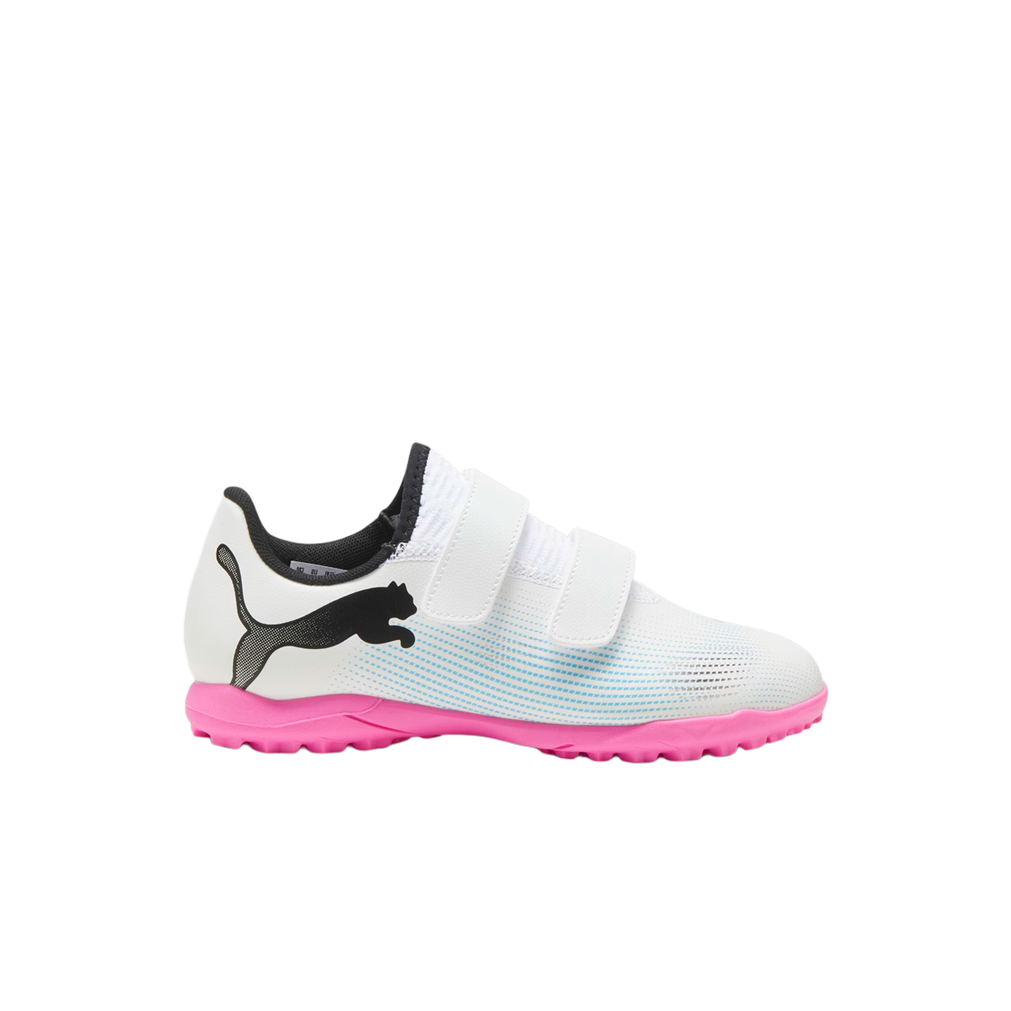 (JR) Puma Future 7 Play TT Velcro White Black Poison Pink 상세 이미지 1