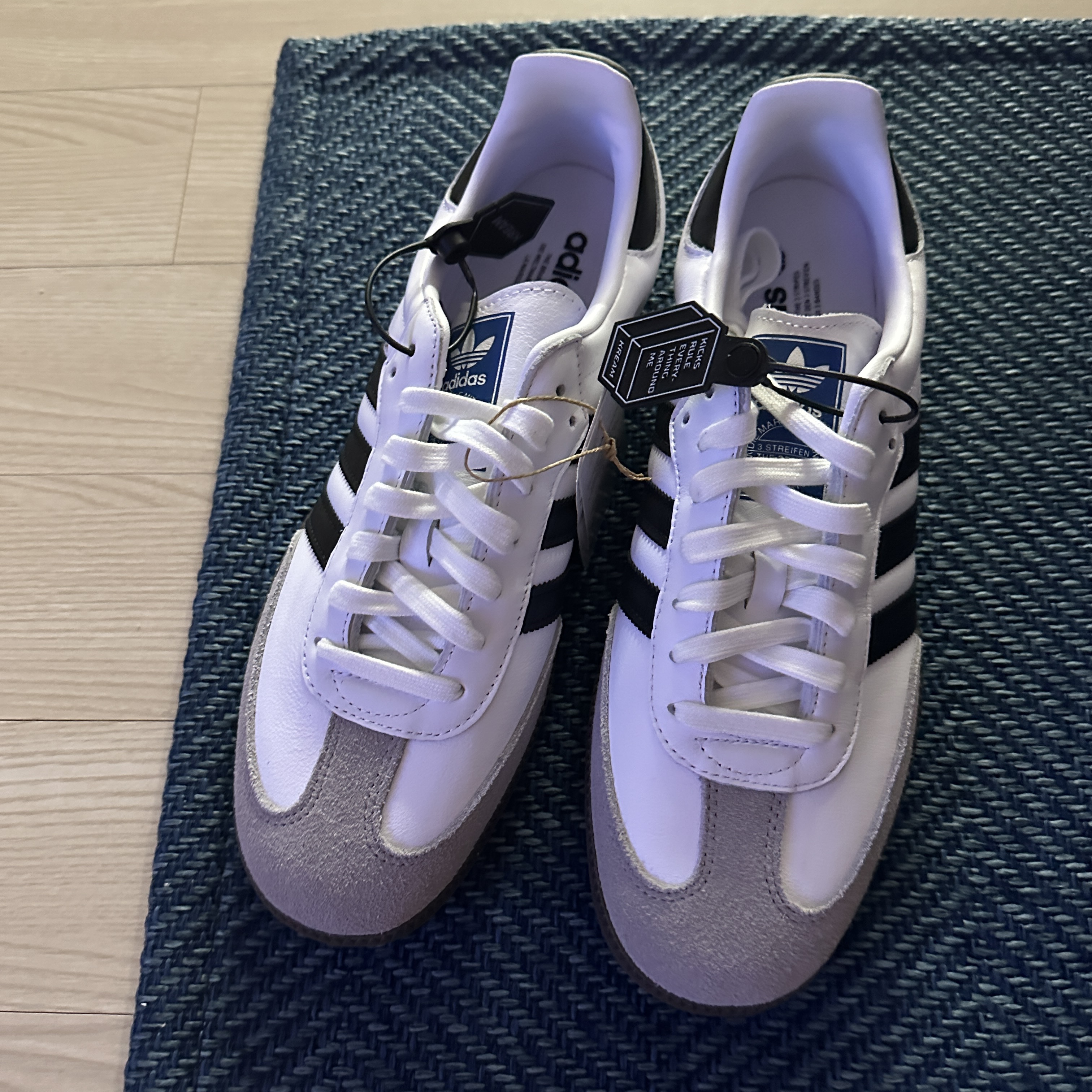 Adidas Samba OG Cloud White 착용 스타일