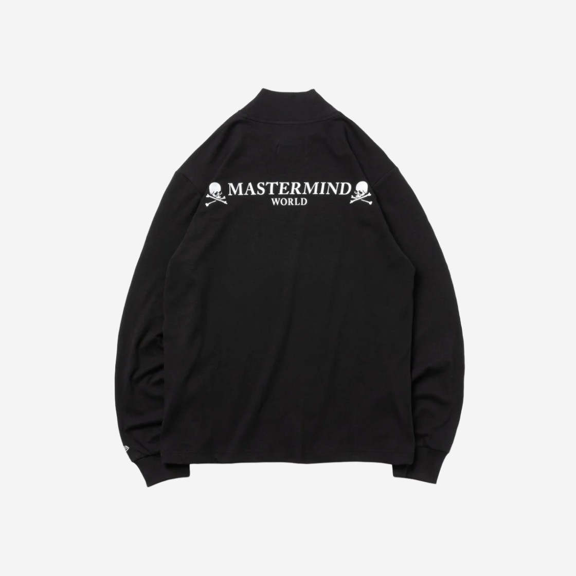 New Era x Mastermind World Golf Mid Neck Performance Long Sleeve T-Shirt Black 상세 이미지 1