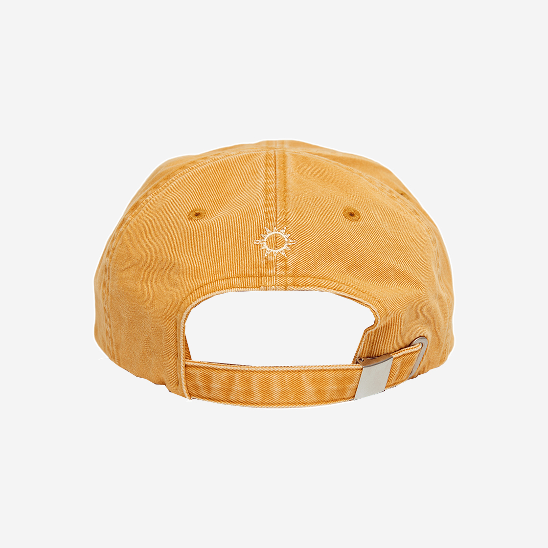 헬로선라이즈 워시드 빈티지 아치 로고 볼 캡 선셋 오렌지(Hello Sunrise Washed VTG Arch Logo Ball Cap Sunset Orange) - 3