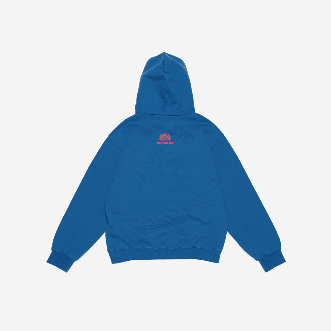 헬로선라이즈 타이포 로고 후디 블루(Hello Sunrise Typo Logo Hoodie Blue) - 2