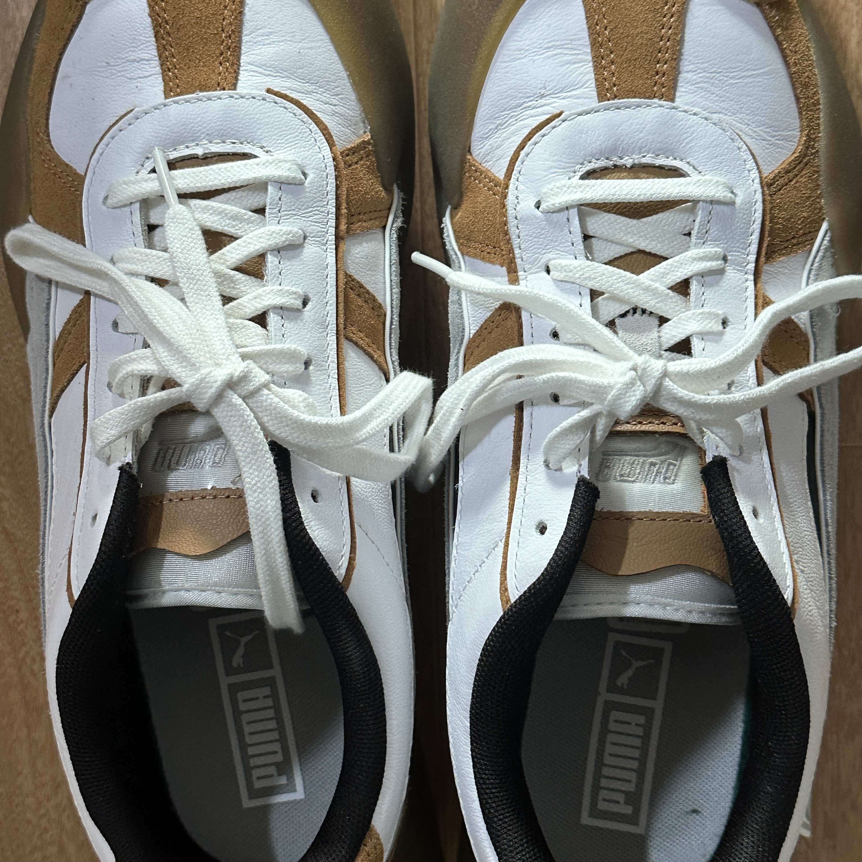 Puma Vaderon White Gum 착용 스타일