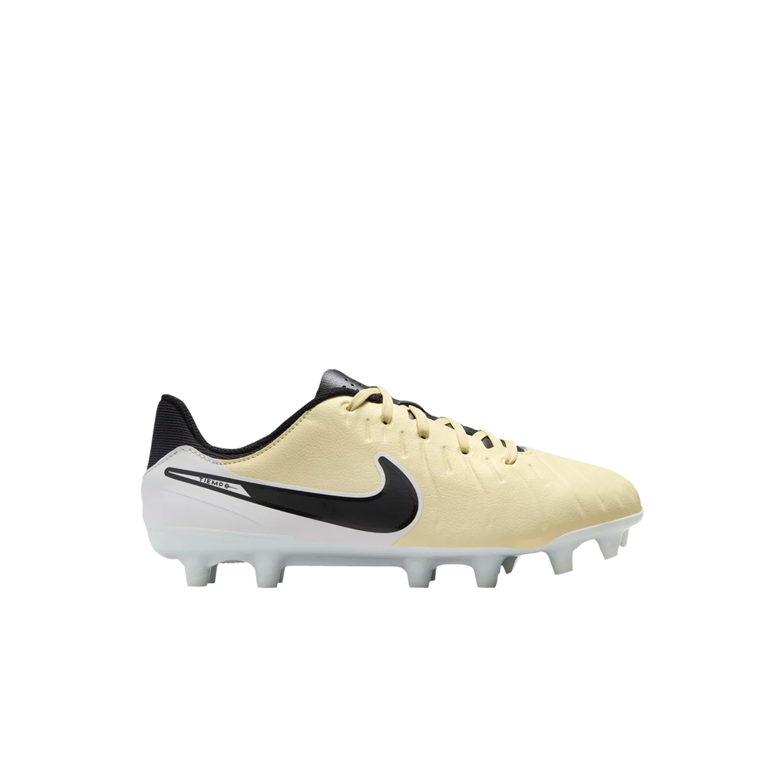 (JR) 나이키 티엠포 레전드 10 아카데미 FG/MG 레몬에이드 블랙((JR) Nike Tiempo Legend 10 Academy FG/MG Lemonade Black) - 1