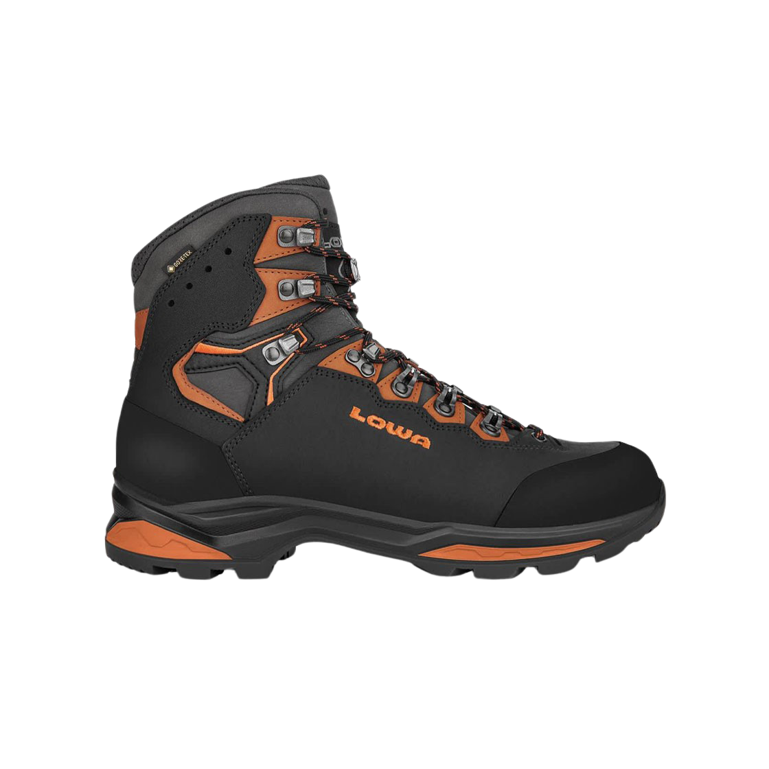 로바 카미노 에보 고어텍스 블랙 오렌지 - 미디움(Lowa Camino Evo GTX Black Orange - Medium)