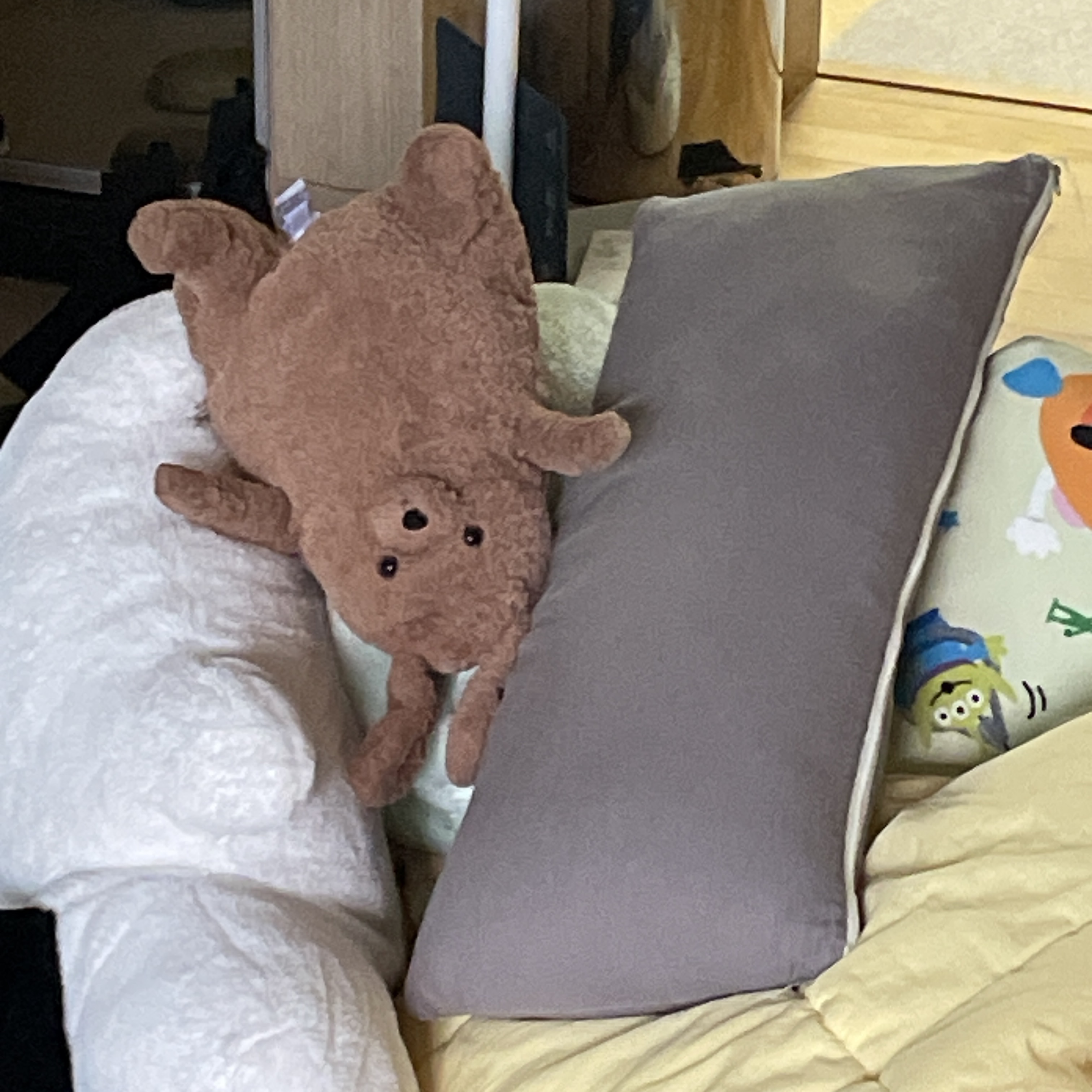 Jellycat Amore Dog Brown 착용 스타일 - 4